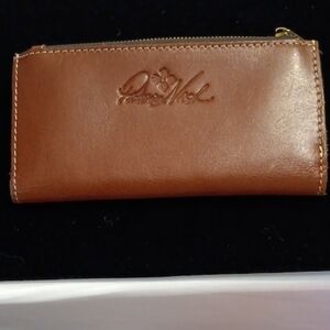 Patricia Nash Nazari Brown Leather Bifold Wallet